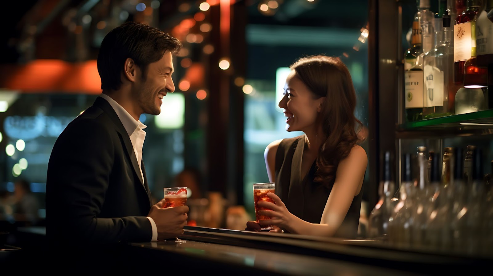 Девушка делает первый шаг при знакомстве с мужчиной
