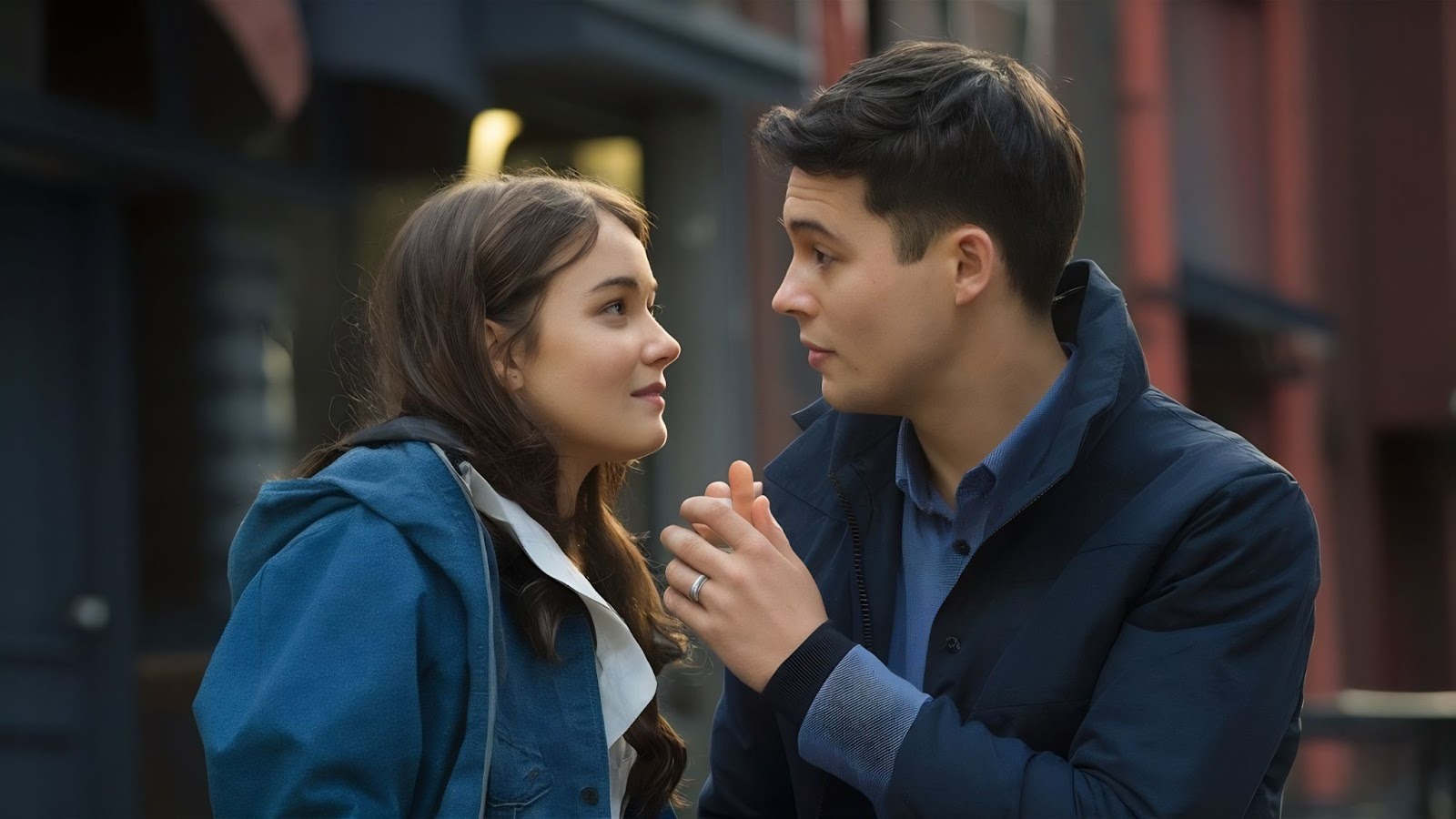 Знакомство парня и девушки