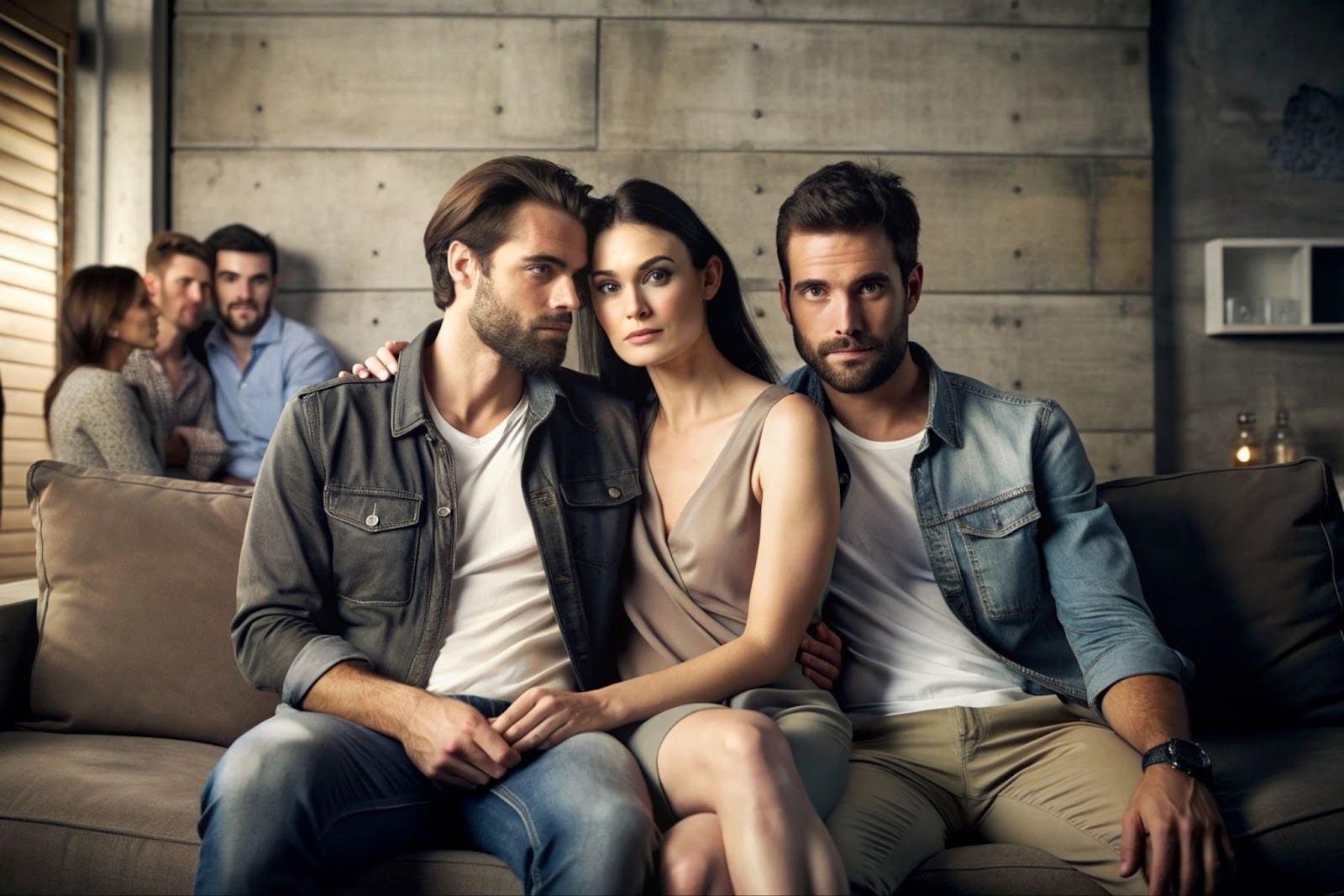 Девушка влюбилась в двоих мужчин и испытывает эмоциональный раскол